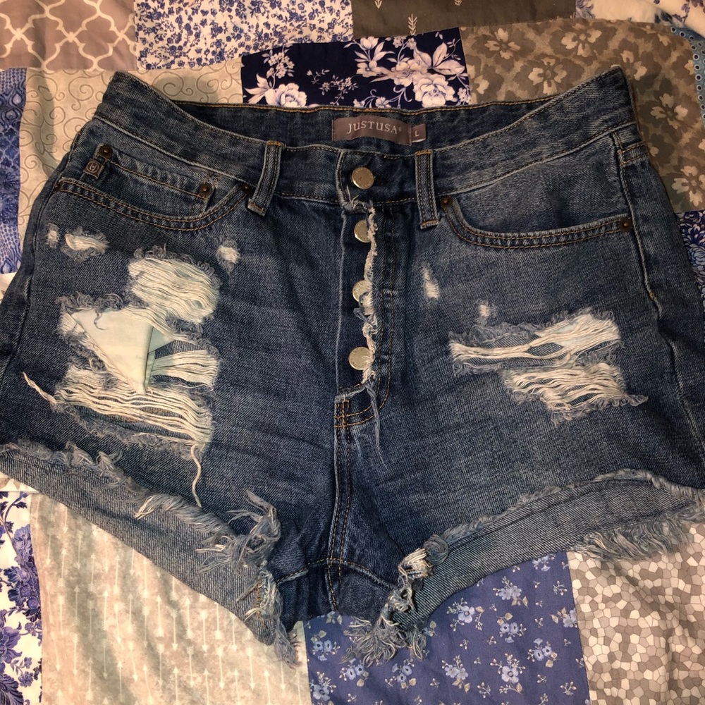 Just USA denim shorts